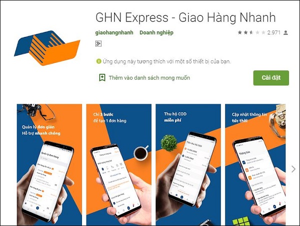 Tải App giao hàng tại thành phố Hồ Chí Minh 